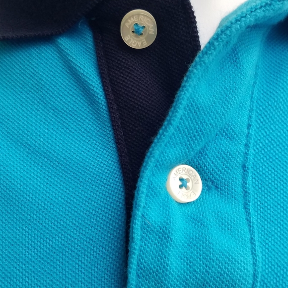Men's "American Eagle" Polo Shirt - Picture 4 of 5
